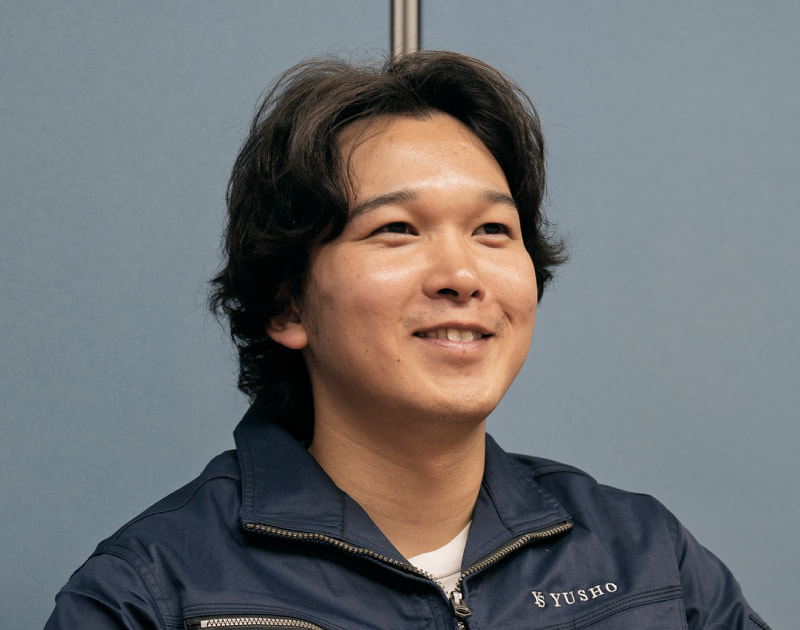 手元職　工事部　加藤大輝